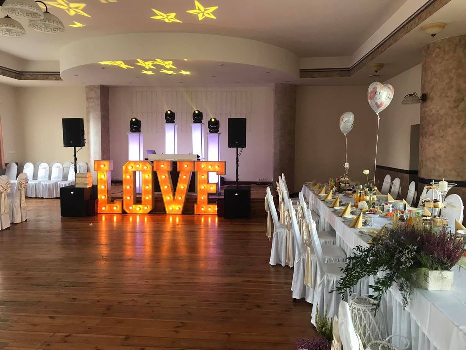 DJ wodzirej na wesele, 18 urodziny, cyfra LED 18