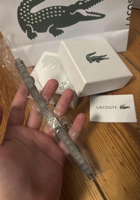 Bransoleta lacoste zestaw