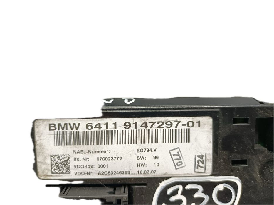 Comando chauffage / sofagem BMW 3 (E90)