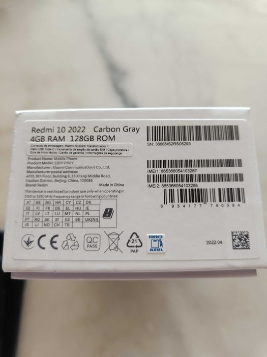 Xiaomi Redmi note 10 2022