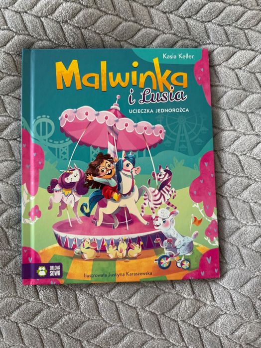 Książka Malwinka i Lusia. Ucieczka jednorożca.