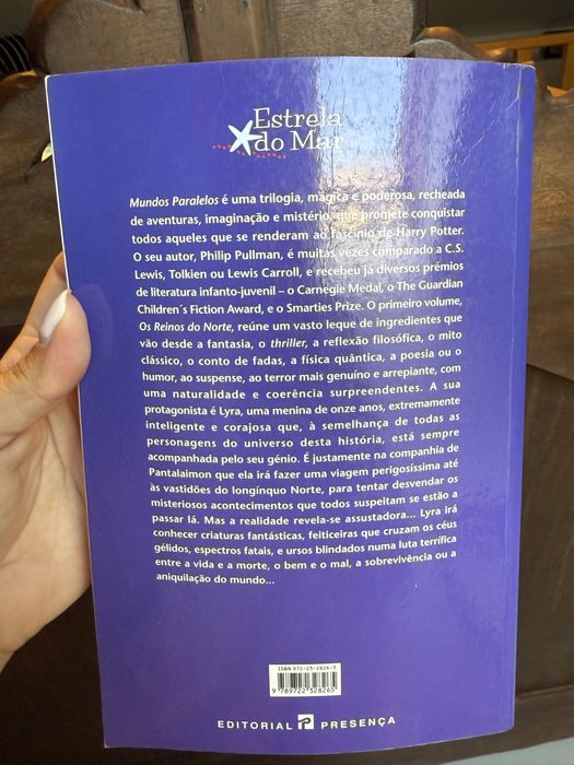 Livro “Os Reinos do Norte” de Philip Pullman