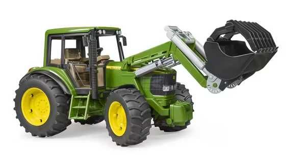 BRUDER zabawka Ciągnik John Deere 6920 z ładowaczem czołowym - 02052