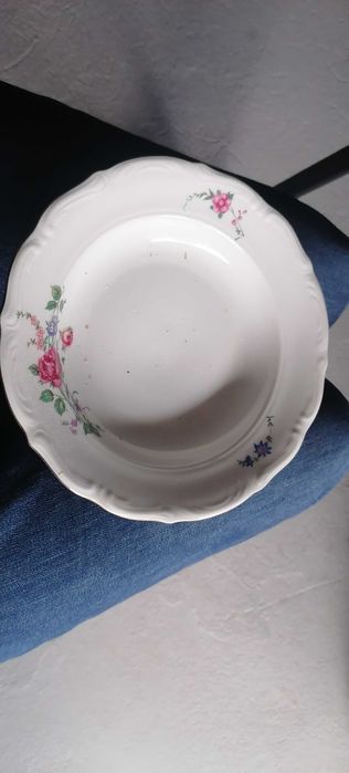 Talerz porcelanowy - Wałbrzych PRL