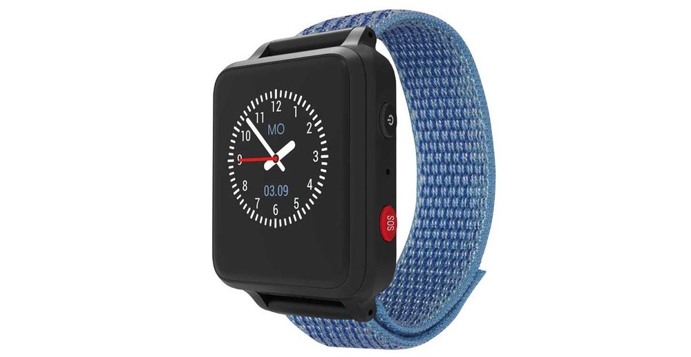 Smartwatch Anio 5 (Niebieski) - Zegarek na telefon dla dzieci