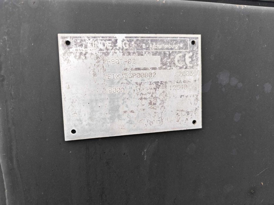 Linde h 80 diesel 2003 rok sprawny