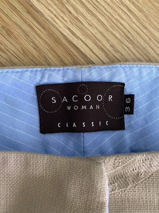 Calças cremes Sacoor