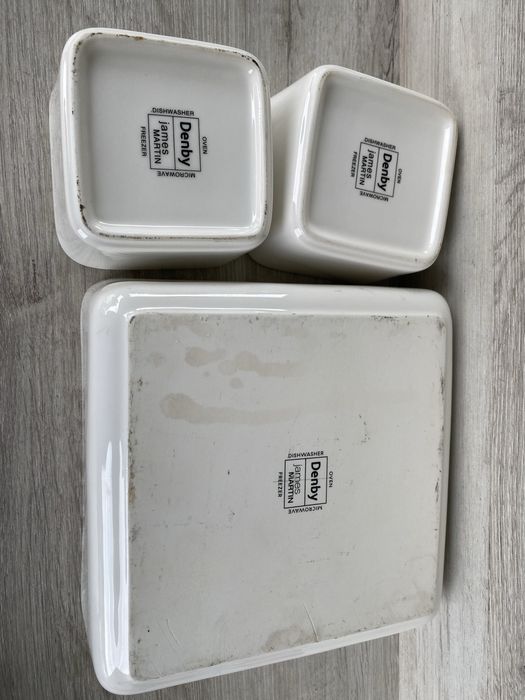 Kwadratowe miseczki denby