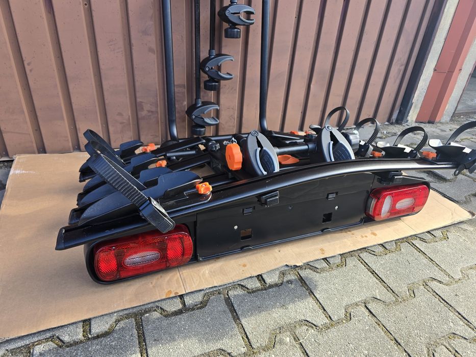 Bagażnik rowerowy na hak Aguri Active 3+1 Bike 4 rowery jak Thule