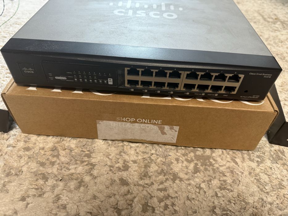 Cisco rv016 10/100 16 port vpn router