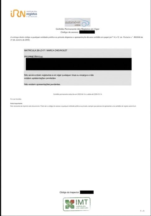CHEVROLET CRUZE 1.6  LPG/GPL   LS | Full Histórico | 2027 IPO | Impecável