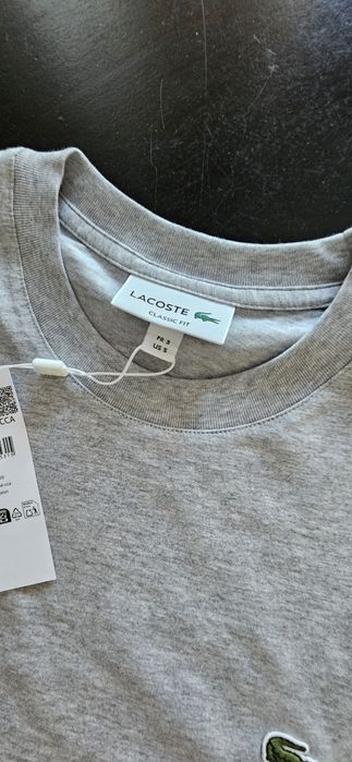 Lacoste t shirt cinza