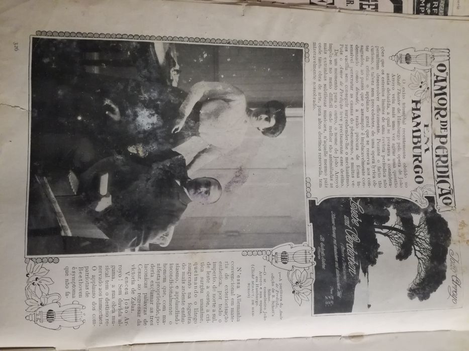 Revista Antiga Ilustração Portuguesa 1910