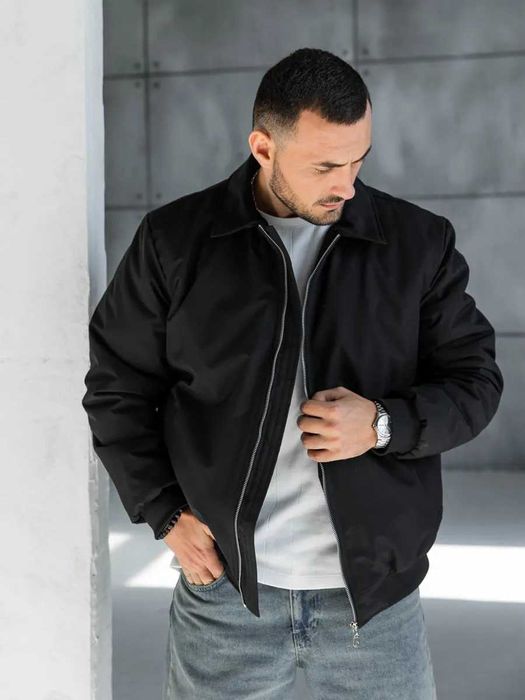 Бобмер мужской оверсайз куртка демисезонная весенняя осенняя Brew