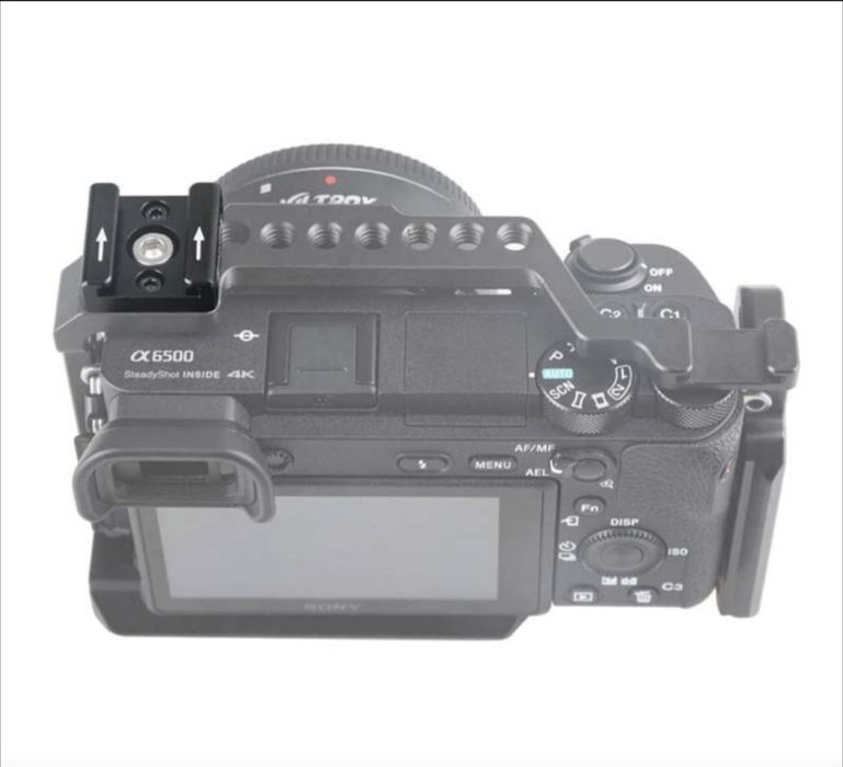 Холодний черевик Cold Shoe для клітки камери | Кріплення 1/4" + M2.5|