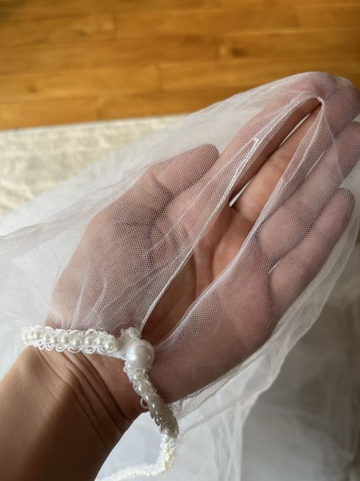 Biała spódnica tiulowa ślub ślubna