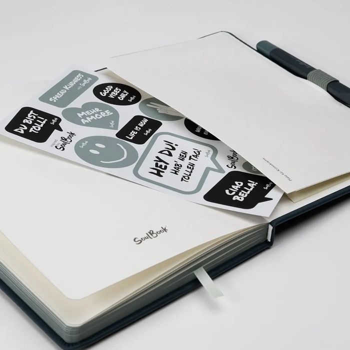 SoulBook - Caderno / Bloco de notas + caneta em Alumínio ( selado)