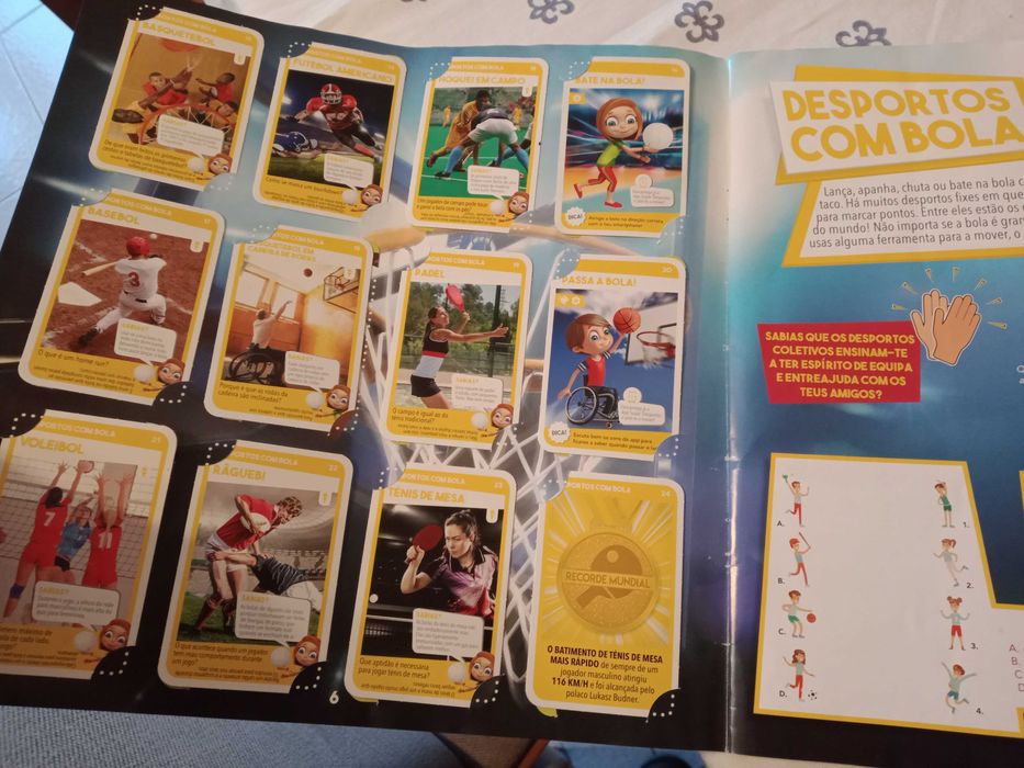 Super Desportos - Colecção Completa - Pingo Doce - Cromos
