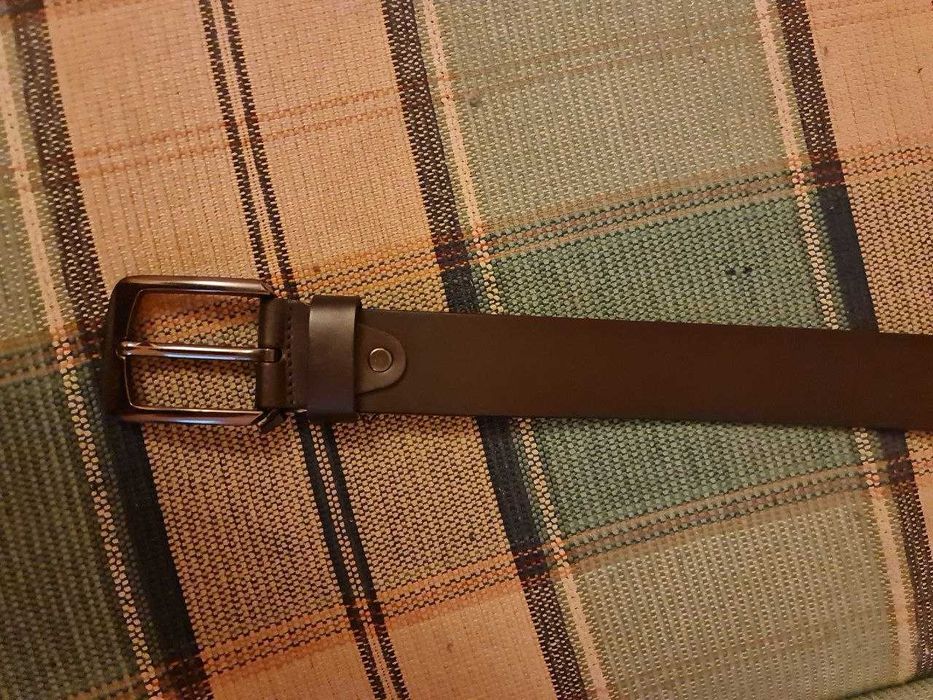ремень коричневьій