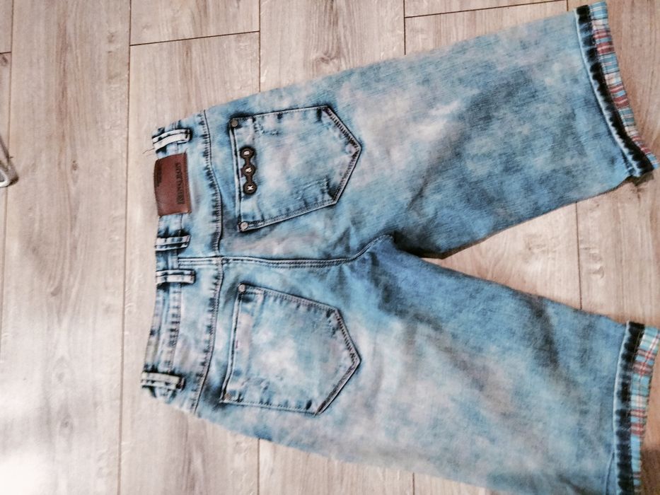 Spodenki męskie jeans