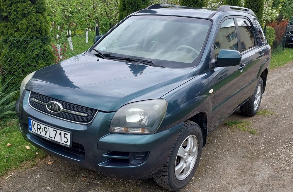 Kia sportage 2008 2.0 lpg  ~212tys km tempomat Opony SCT Krk  czujniki