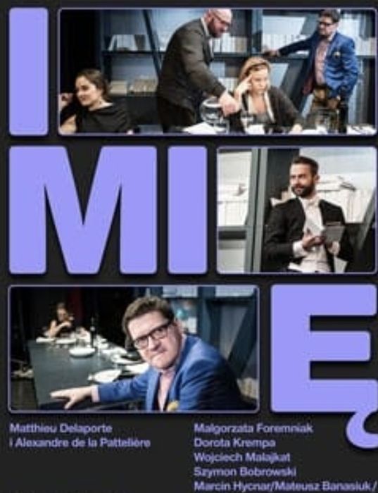 "Imię" - spektakl w 1-SZYM RZĘDZIE, Gdańsk, 25.10, Foremniak, Malajkat, Bobrowski
