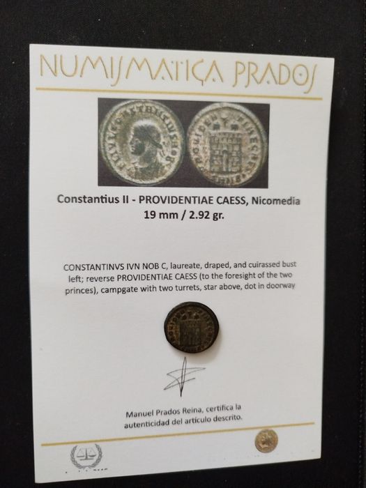 2 moedas romanas