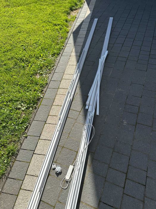 Szyny panelowe sufitowe do paneli japońskich 350 cm