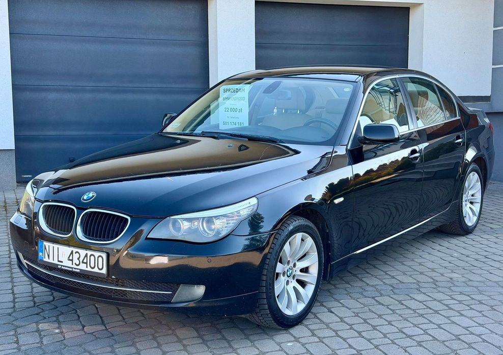 BMW Seria 5 //BMW E60 520d//\\Drugi właściciel\\//eleganckie i bardzo zadbane//