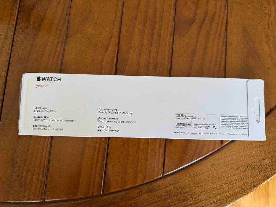 Bracelete Apple Watch 44mm - 46mm Red Original