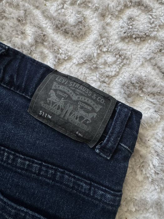 Джинси для хлопчика 116 5-6 років levis slim