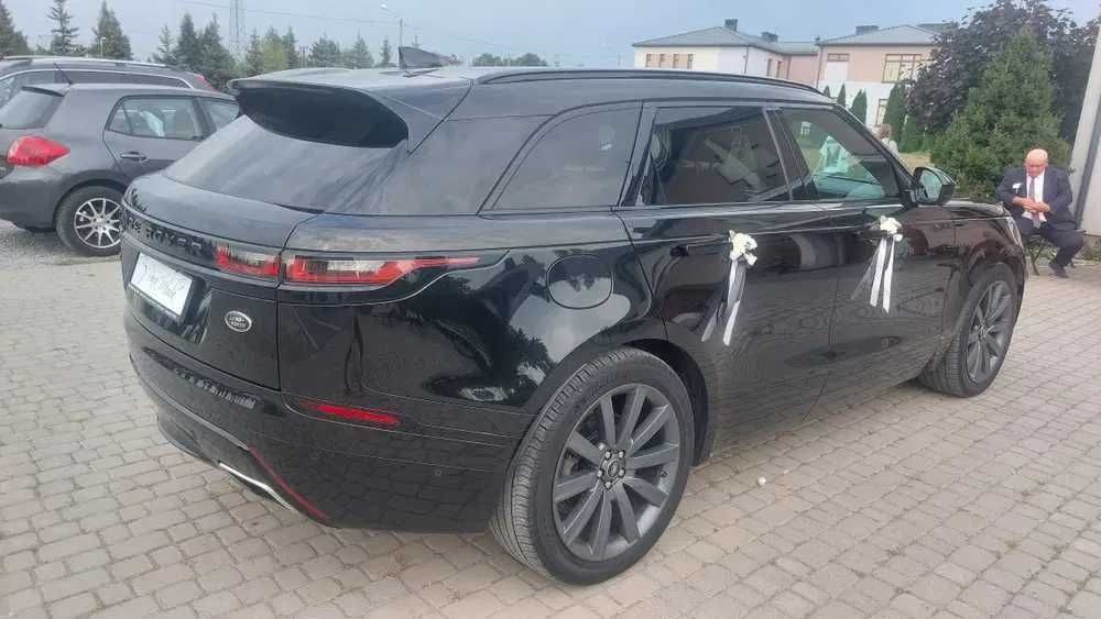 Auto do ślubu wynajem Range Rover Velar , suv, czarny