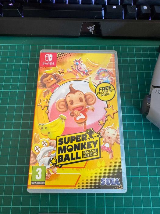 Super Monkey Ball: Banana Blitz HD - Nintendo Switch + naklejki