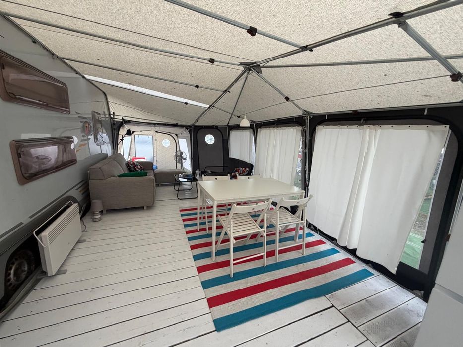 Dethleffs DC5 Camper 730  7 osobowa, nowy przedsionek Isabella 3.5m, podłoga, meble, zmywarka