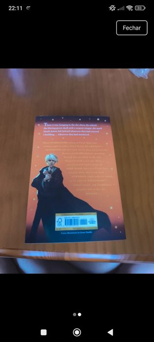 Livro Harry Potter and the half blood prince