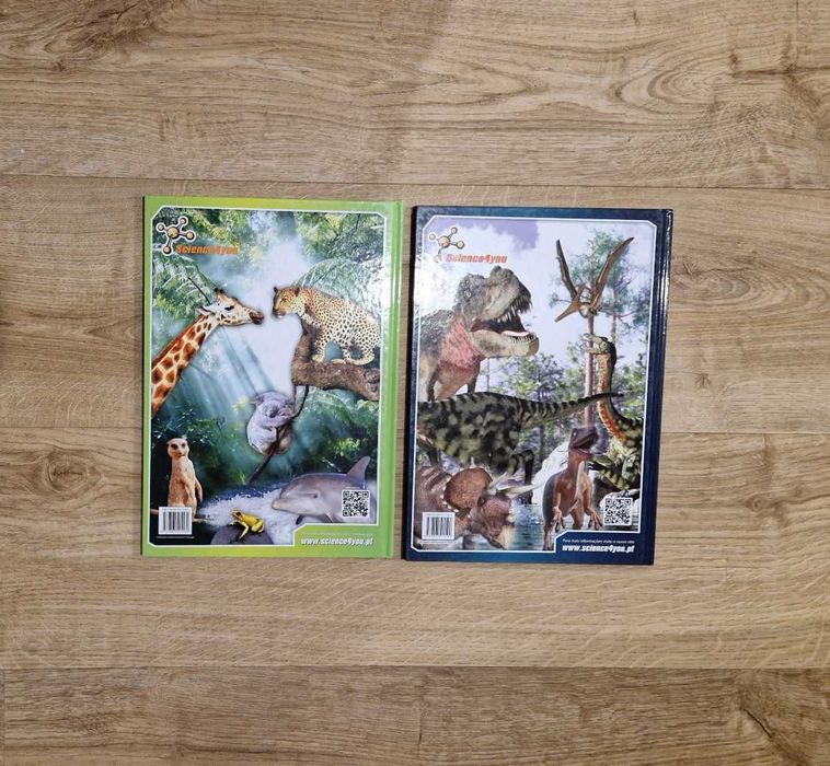 A minha primeira enciclopédia dos animais selvagens e de dinossauros