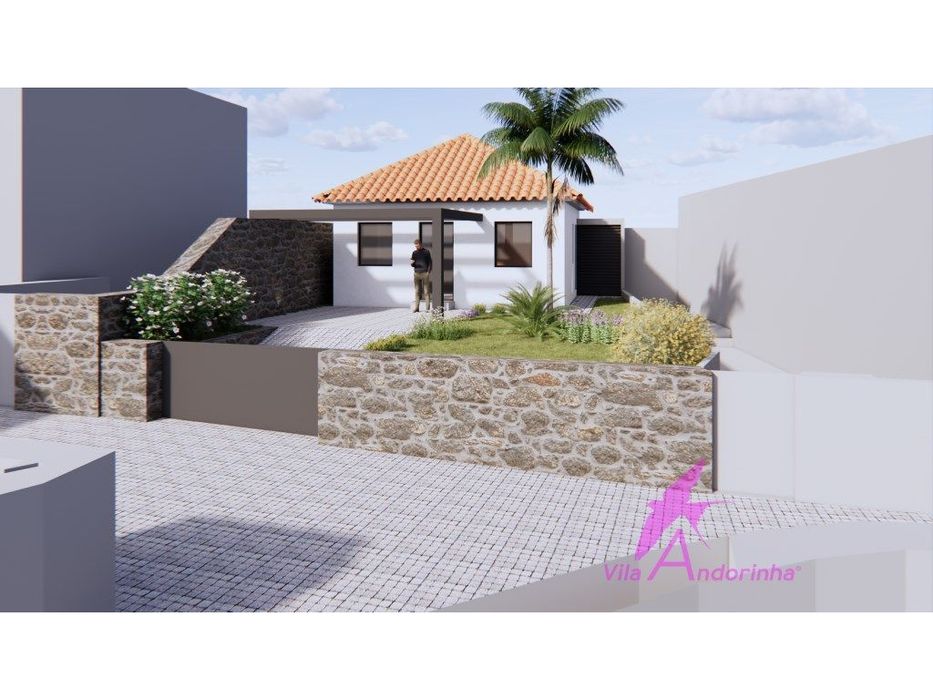 Moradia T1 ou T2 Totalmente Remodelada com Jardim e Estacionamento ...