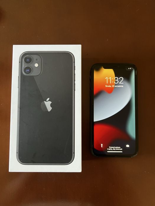 Apple Iphone 11 64 GB LTE Model A2221 Smartfon Zestaw