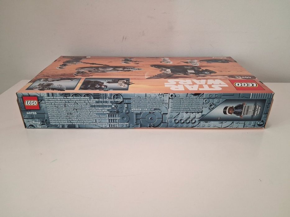 ENVIO GRATIS-LEGO 40755 Imperial Dropshipp vs Rebel Scout Speeder (Star Wars)