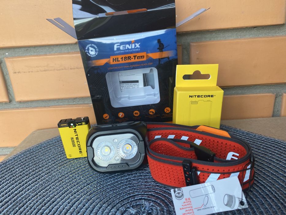 Налобний ліхтар Fenix HL18R-T v2.0