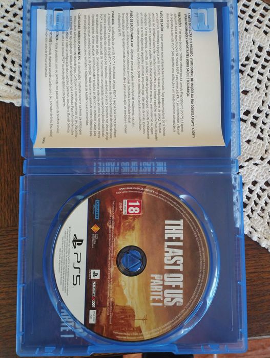 Jogo PS5 - The Last of us parte I - Como Novo