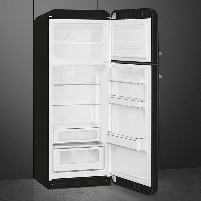 Frigorífico SMEG Anni 50 Preto FAB30RBL6 - Como novo