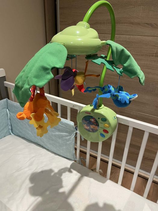 Karuzela do łóżeczka tropikalny las fisher price