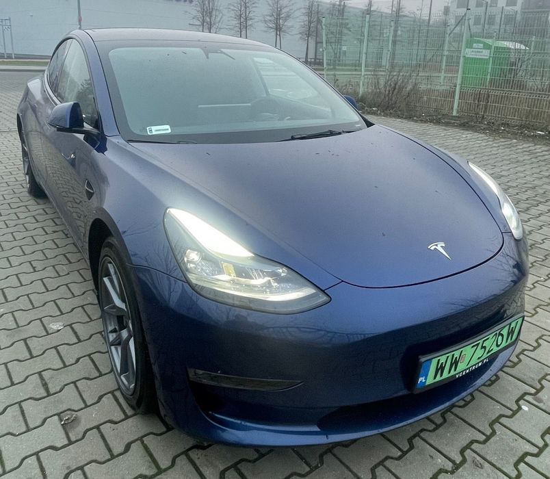 Tesla Model 3 Tesla model 3 09.2021 salon Polska bezwypadkowy