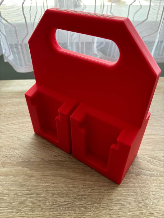 Uchwyt Koszyk do Baterii Milwaukee M18, organizer na 4 akumulatory