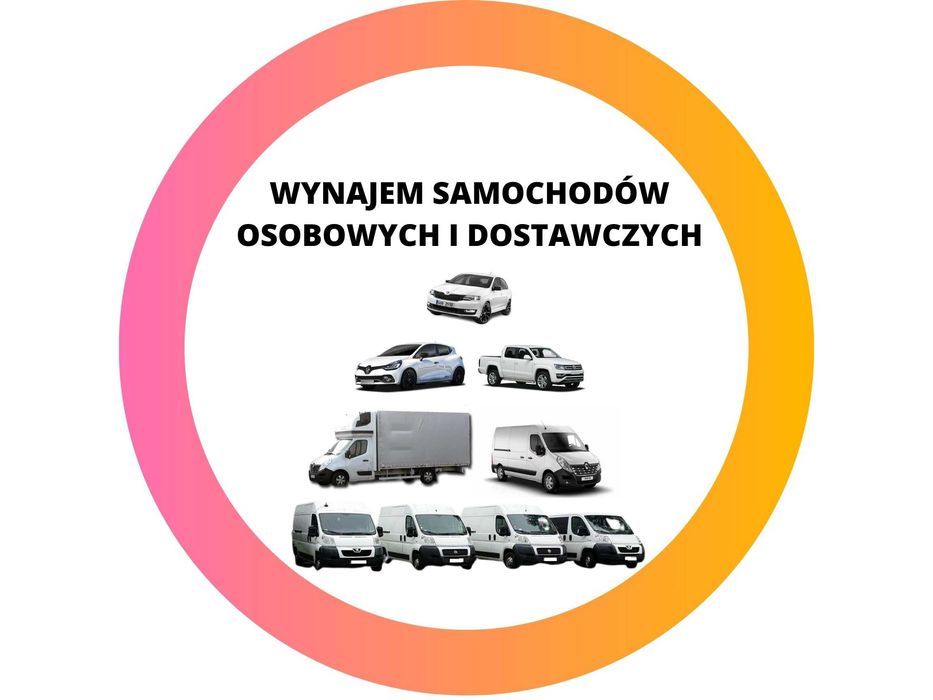 WYNAJEM-WYPOŻYCZALNIA samochody osobowe/busy do 3,5t/plandeki/blaszaki