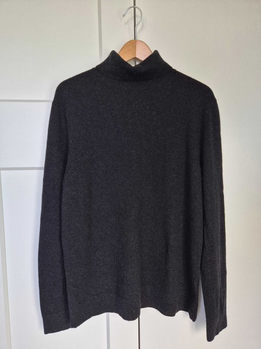 Ciemnoszary wełniany golf COS rozm. L