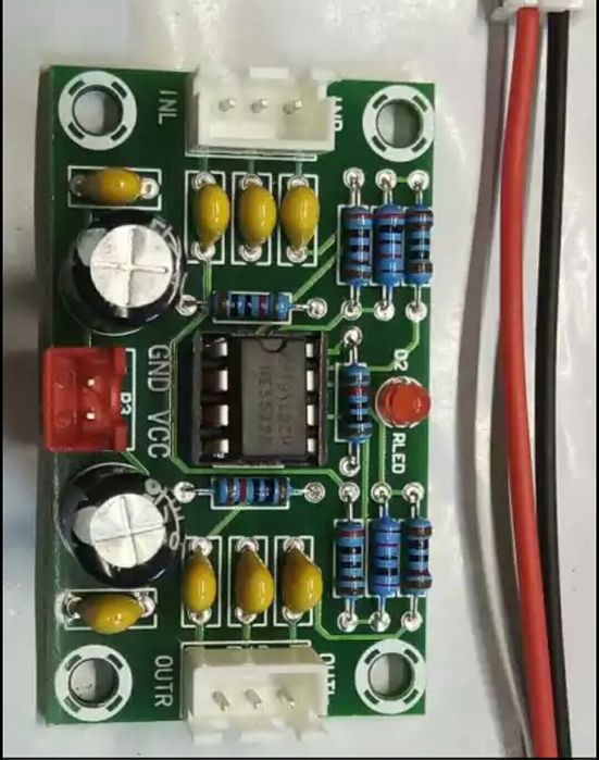 Предусилитель , модуль NE5532. Усилитель стерео. Темброблок. DC12-30V ...