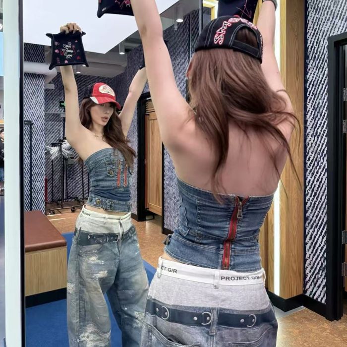 Джинсы штаны baggy jeans Project G/R opium balenciaga white fit