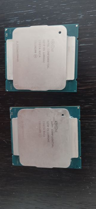 рабочая пара "2x" Xeon E5-2658 V3 ES (12/24, 2-2.6Ghz, 105W, 2011-3, x99)